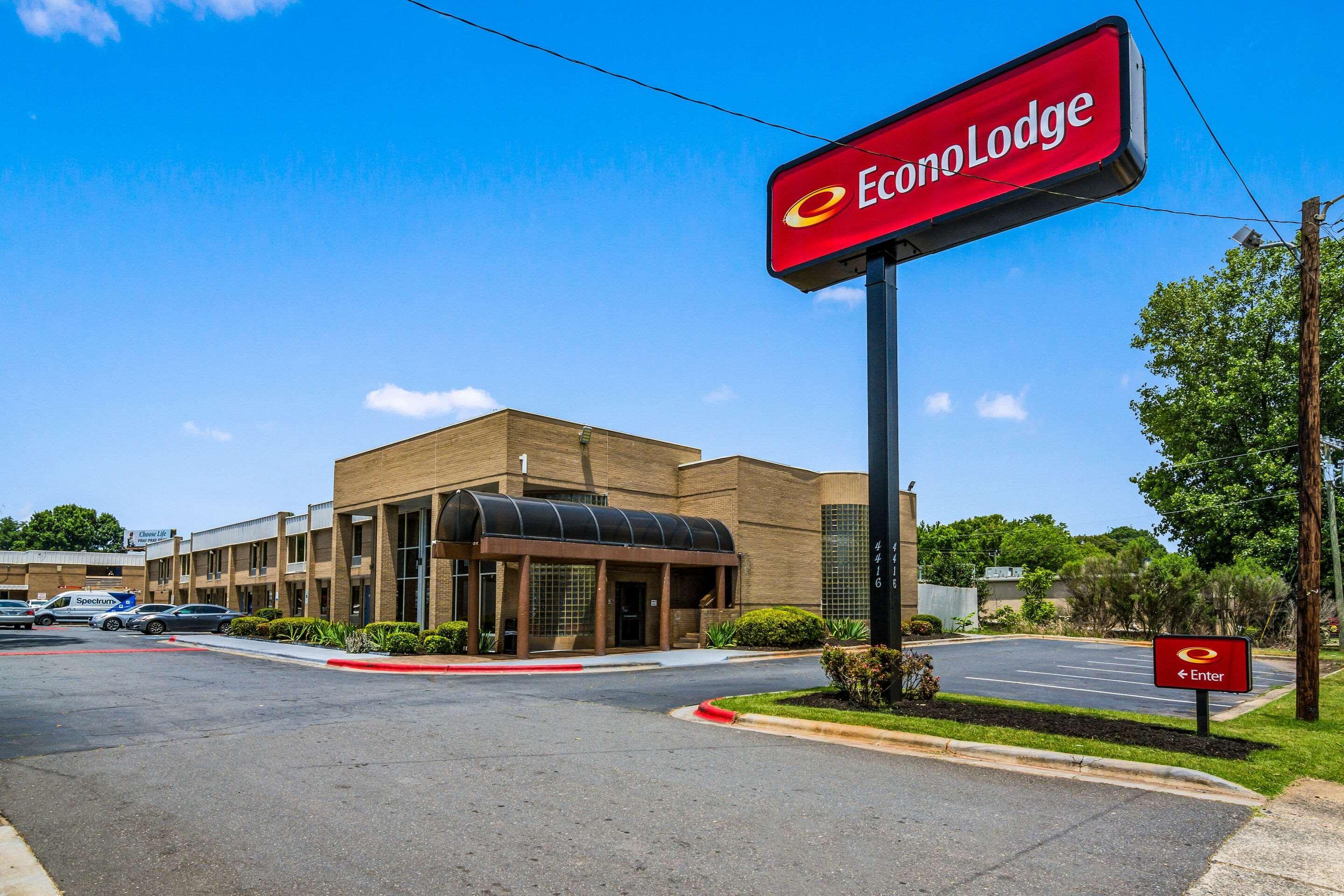 Econo Lodge Airport Near Billy Graham Parkway Charlotte Eksteriør billede